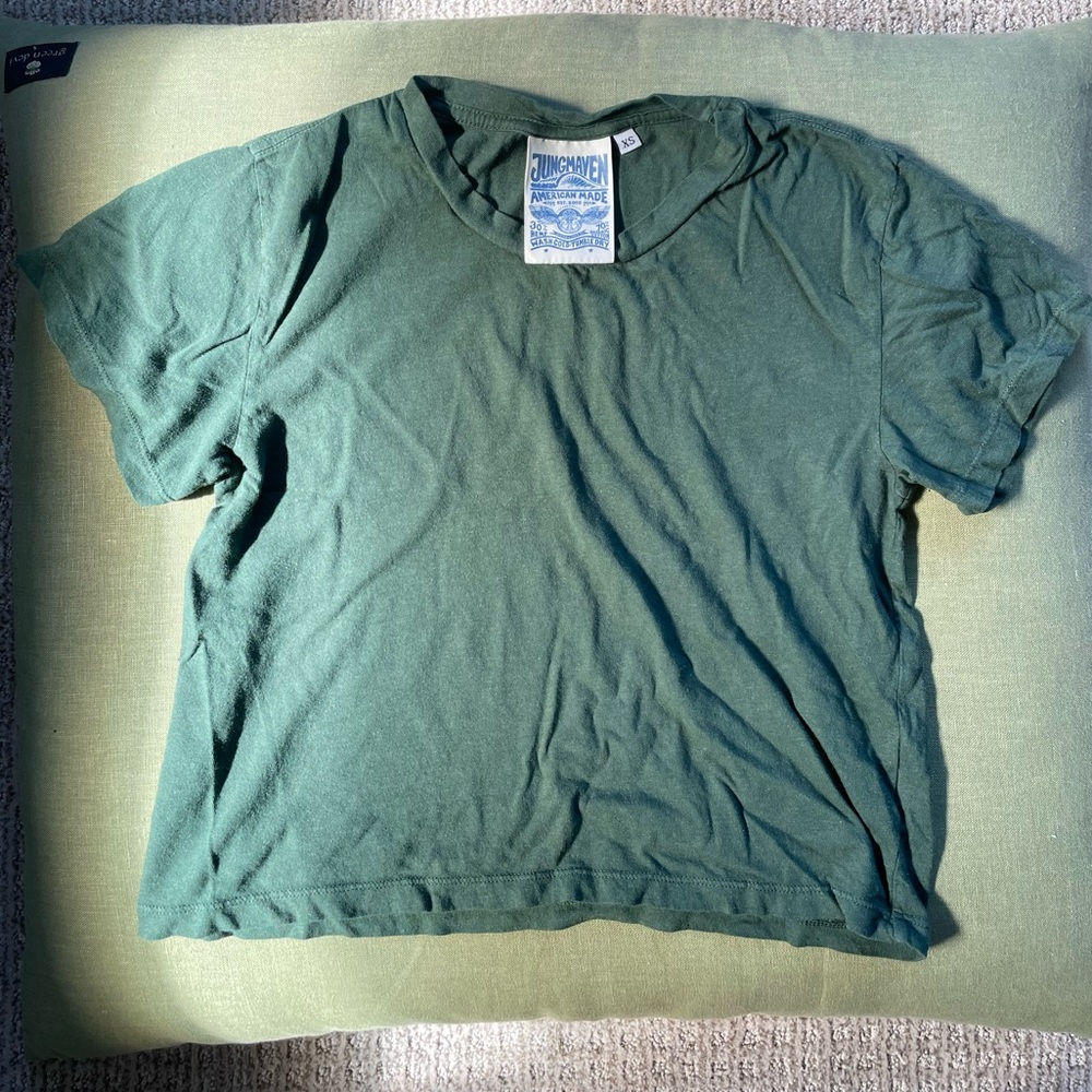 Jungmaven cropped Ojai tee